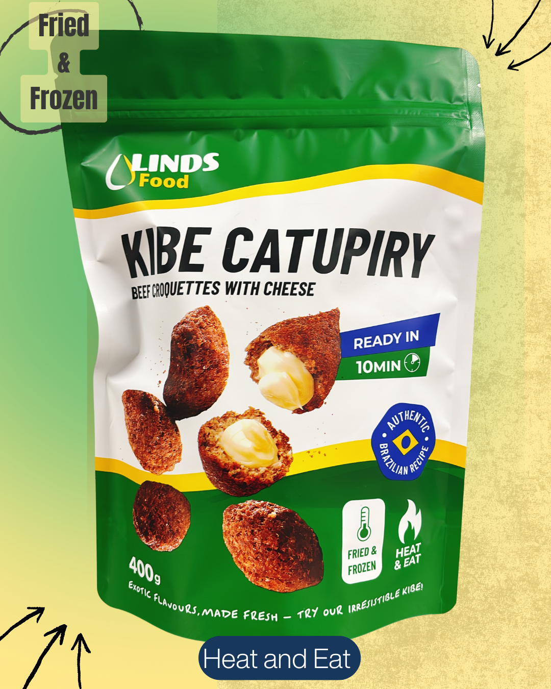 Kibe Catupiry - Fritos e Congelados